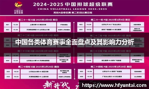中国各类体育赛事全面盘点及其影响力分析
